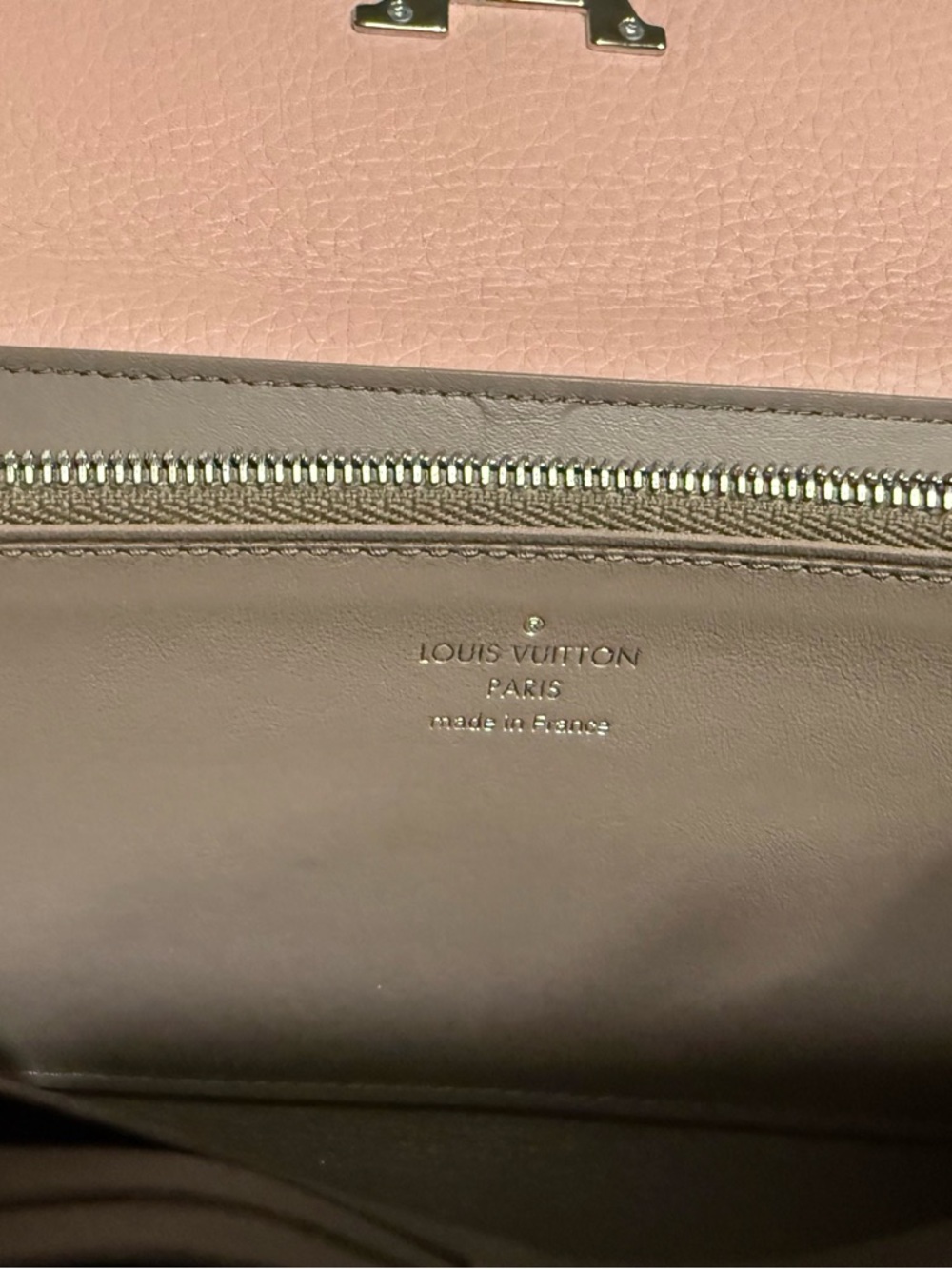 Louis Vuitton Pink Leather Chain Wallet Full Set with Box - Picture 9 of 14
